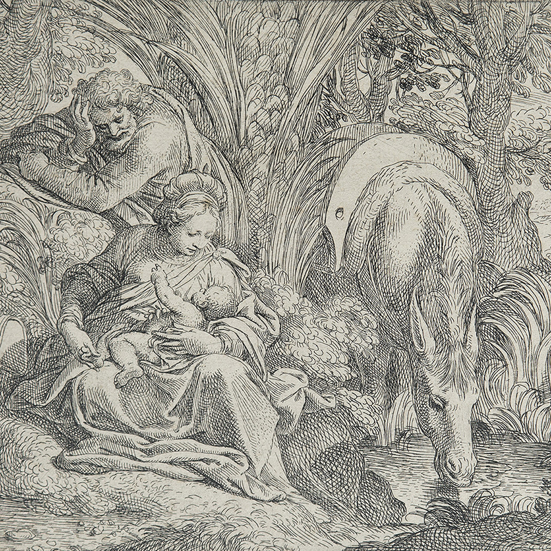 Rest on the flight into Egypt